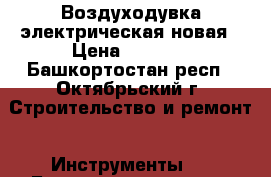 Воздуходувка электрическая новая › Цена ­ 3 000 - Башкортостан респ., Октябрьский г. Строительство и ремонт » Инструменты   . Башкортостан респ.